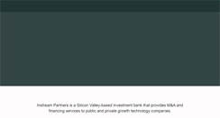 Desktop Screenshot of instreampartners.com